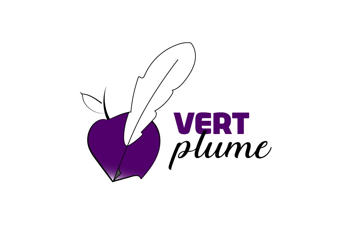Logo jpeg Vert Plume webmarketing, freelance webmarketing et consultante stratégie digitale. Prestations SEO, SEA, Community Management, rédaction web, Inbound Marketing