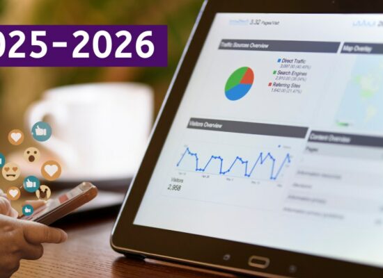Visuel illustratif article Réseaux sociaux chiffres et statistiques d'âge et d'usage 2025-2026 - site Vert Plume Webmarketing, Freelance webmarketing, consultante stratégie digitale et freelance marketing digital. Prestations webmarketing : référencement naturel SEO, Google Ads, stratégie réseaux sociaux et community management, stratégie Inbound Marketing, conseil