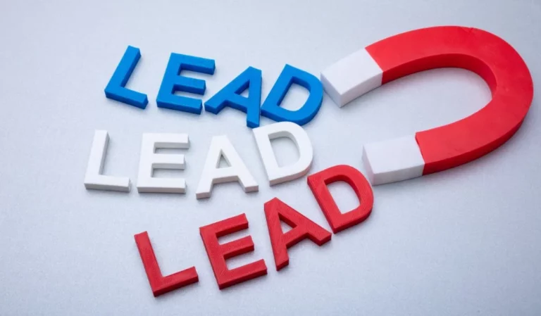 Illustration Article Lead magnet et Inbound marketing, stratégie BtoB - Blog Vert Plume Webmarketing